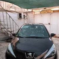 پژو ۲۰۷ دنده ای سقف فلز  موتور tu5 مشکی