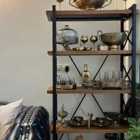 کتابخانه قفسه استند گل استند فلزی (فروشگاه قبادی)|کتابخانه، شلف، قفسههای دیواری|تهران, یافت آباد جنوبی|دیوار