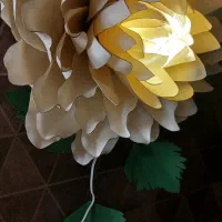 گل دیواری چراغدار (بلندر)|چراغ خواب و آباژور|شهرکرد, |دیوار