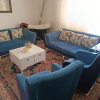 مبل هفت نفره با جلو مبلی شیک