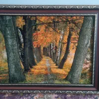 تابلو فرش دست باف برجسته