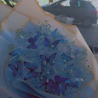 دسته گل پروانه ای|گل مصنوعی|اردبیل, |دیوار