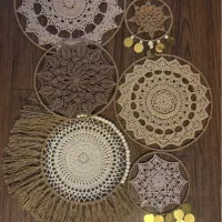 دیوارکوب قلاببافی