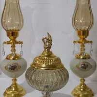 شمعدان و شکلات خوری تولیدی،اقتصادی،جشنواره|صنایع دستی و سایر لوازم تزئینی|قرچک, شهرک گلها|دیوار