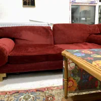 مبلمان راحتی زرشکی