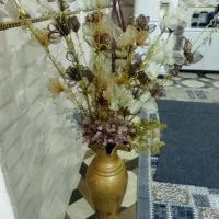 گل و گلدان  و دوچرخه ثابت ورزشی|گل مصنوعی|کوهدشت, |دیوار