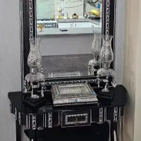 آئینه و شمعدان و کنسول