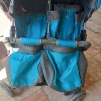 کالسکه دوقلو کار کرده ۳،۵۰۰|کالسکه و لوازم جانبی|کرج, محمد آباد|دیوار