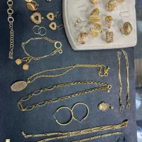 انواع طلای دست دوم در طلافروشی حاتمی فقط ۳%درصد|جواهرات|کوهدشت, |دیوار