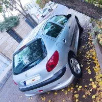 206مدل86 اتاق درحد 95|خودرو سواری و وانت|زنجان, |دیوار