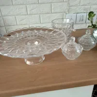 شیرینی خوری بزرگ وجا یخی ودوعدد قندان