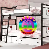 تخت خواب ۲ دو طبقه(تختخواب ۲دوطبقه) مدل کیتی