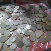 سکه های قدیمی برنجی 250رسالی همش 209عدد|کلکسیون سکه، تمبر، اسکناس|مرند, |دیوار