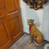پلنگ گچی برای لابی منزل یا دکور مغازه