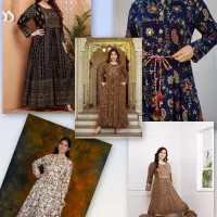 انواع پوشاک هندی پیراهن. بلوز. دامن