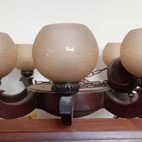 لوستر چوب گردو