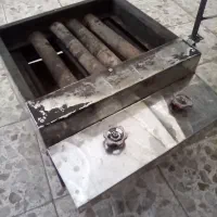 کباب پز و گاز 6 شعله ای