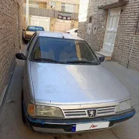 405 نقره ای مدل 90 دوگانه فابریک|خودرو سواری و وانت|اصفهان, کوجان|دیوار