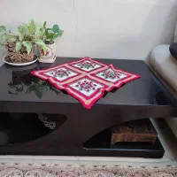 میزجلو مبلی همراه ۳تا میز عسلی|مبلمان خانگی و میز عسلی|شهریار, شهرک وائین|دیوار