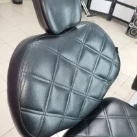 گاز صفحه ای +صندلی اصلاح نو + پرده های شیک