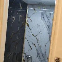 نصب کاغذدیواری نقاشی برچسب ماربل دکور داخلی