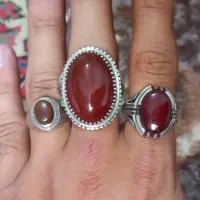 انگشتر نقره عتیقه  .دست ساز . کلکسیونی