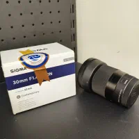 لنز سونی سیگما ۳۰mm f1.4 sigma 30mm