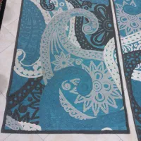 ۱عدد گلیم فرش ۹متری ۱عددپادری ۱ونیم در۱متر