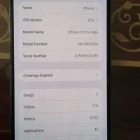 ایفون ۱۳ پرومکس رنگ مشکی خاکستری graphite