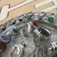 انگشتر نقره دستساز|جواهرات|فولادشهر, زاینده رود|دیوار