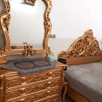 سرویس خواب  دو نفره چوب