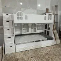 تخت دوطبقه مدل مانی/ اقساط کد ۸۹۱۲