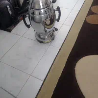 سماور گازی ۶ لیتری با قوری