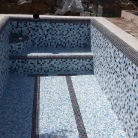 نصب کاشی های استخری