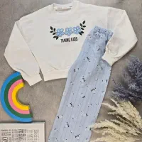 کراپ شلوار بگ دخترانه در چهار رنگ جذاب