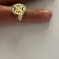 انگشتر/طلا/ مردونه ده گرم/