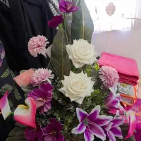 گل تزیینی، خواستگاری ، مراسمات|گل مصنوعی|گناباد, |دیوار