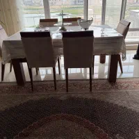 میز نهار خوری ۶نفره ترک میز هشت نفره هم میشه