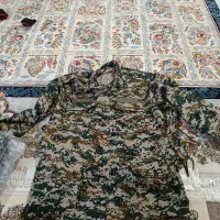 لباس نظامی سبز دیجیتال به همراه اورکت