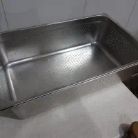 لگن و آبکش استیل