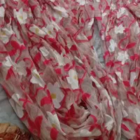 ۲عدد پرده و آستر پرده ای|پرده، رانر، رومیزی|تهران, نارمک|دیوار