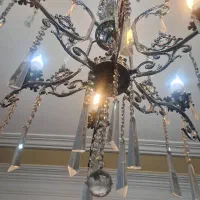 لوستر|لوستر و چراغ آویز|پاکدشت, پاکدشت (مامازند)|دیوار