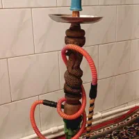 قلیان چوبی طعم آلبالو