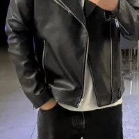 کاپشن چرم ترک