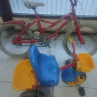 دوچرخه  نمره ۱۶ و موتور بچه گانه سالم ودرحدنو
