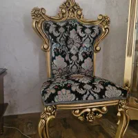 مبلمان ۹ نفره سلطنتی میز ناهارخوری خوری و میز عسلی|مبلمان خانگی و میز عسلی|بومهن, |دیوار