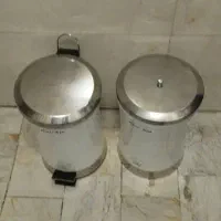 سطل برنج وسطل زباله