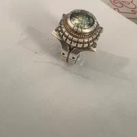 انگشتر مردانه موزانایت سبز تبریز|جواهرات|تهران, فرمانیه|دیوار