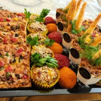 میزهای یلدا،انواع فینگر فود،سینی مزه و پک مناسبتی