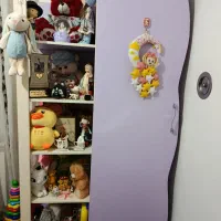 کمد و تخت بچه گانه به همراه تشک کاملا سالم ونو